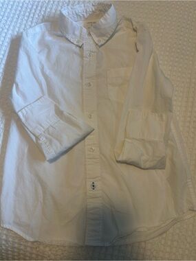 JCREW Kids White Button-Down Shirt